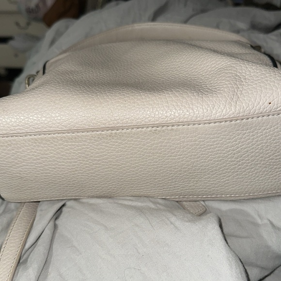 Kate spade cream pebbled leather crossbody with removable adjustable strap cute - Picture 5 of 10